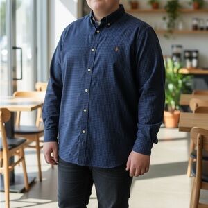 Chap’s Long Sleeve Dress Shirt Boys Size 20 (XL)